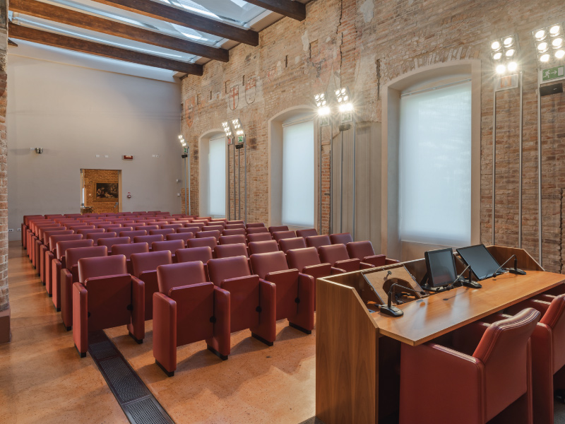 Sala Conferenze Palazzo del Governatore - Palatium Vetus - Fondazione CRA - Alessandria